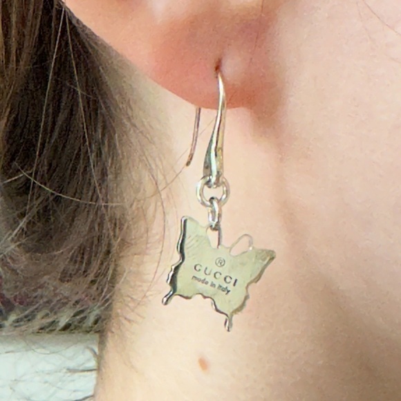 Gucci 925 silver earrings - Picture 1 of 10